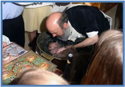 Full Immersion Orthodox Baptism