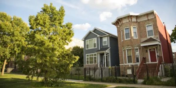 Photo of Garfield Park residential flats in Chicago Illinois.