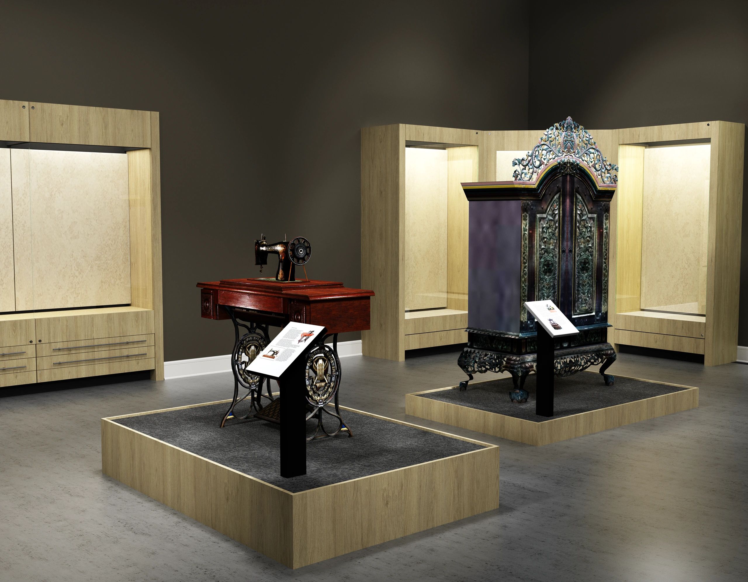 Display Cases for Museums and Exhibits