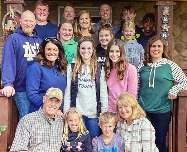 Denny Yoder and family