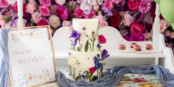 Spring Wedding Cake