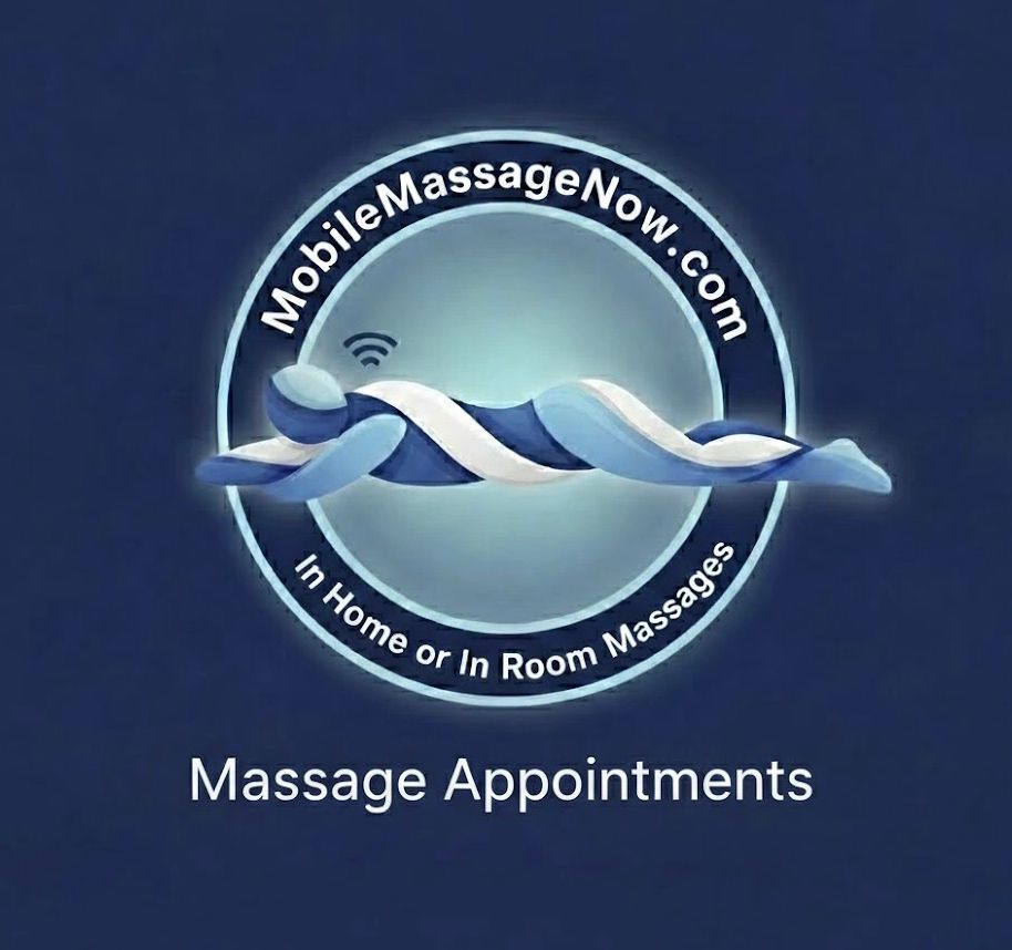 Massage session appointments to Homes or Hotels with Mobile Massage Now.