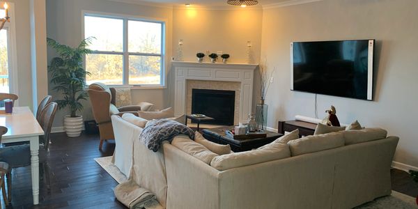 Relaxing Living Room residential painters | interior painters | interior and exterior painting.