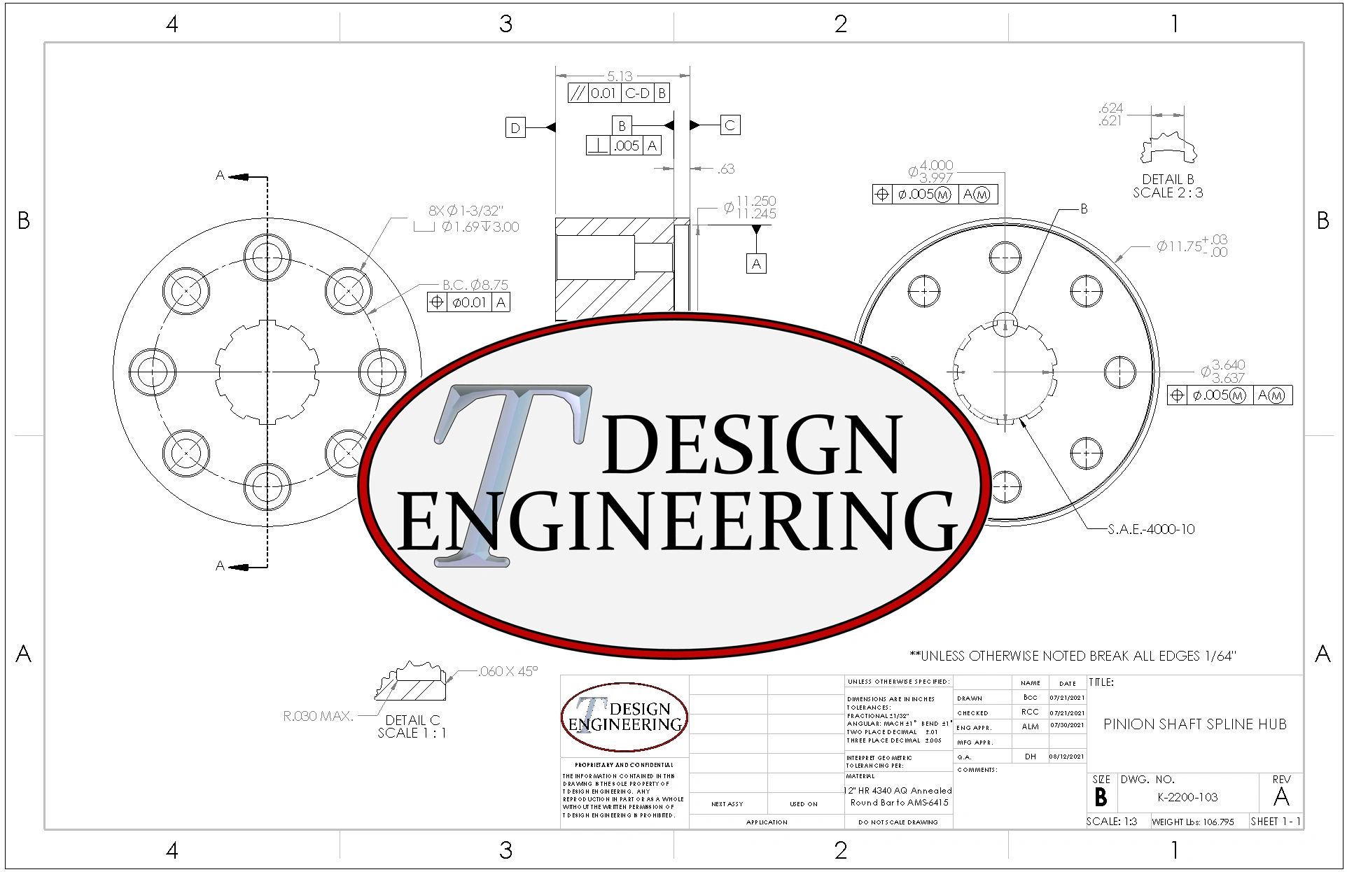 Engine T Shape Design T Design Engineering