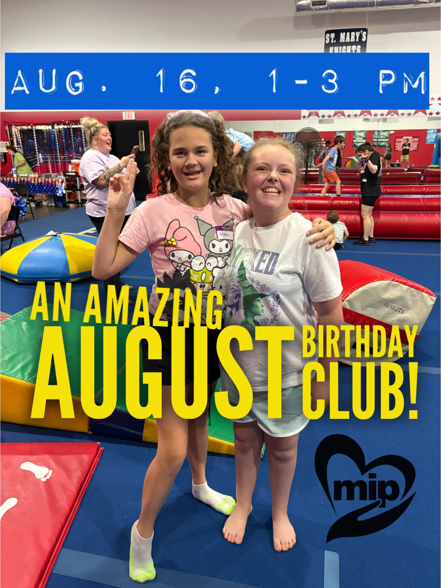 Fun at the Monthly Birthday Club!