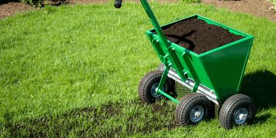 Overseeding and Topdressing