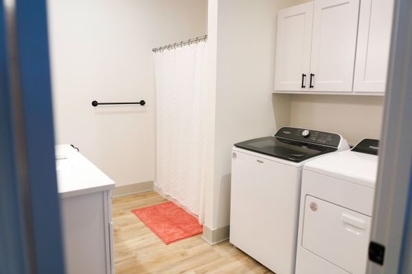 Guest Bathroom and Laundry Room. Remodel and Renovations. 
