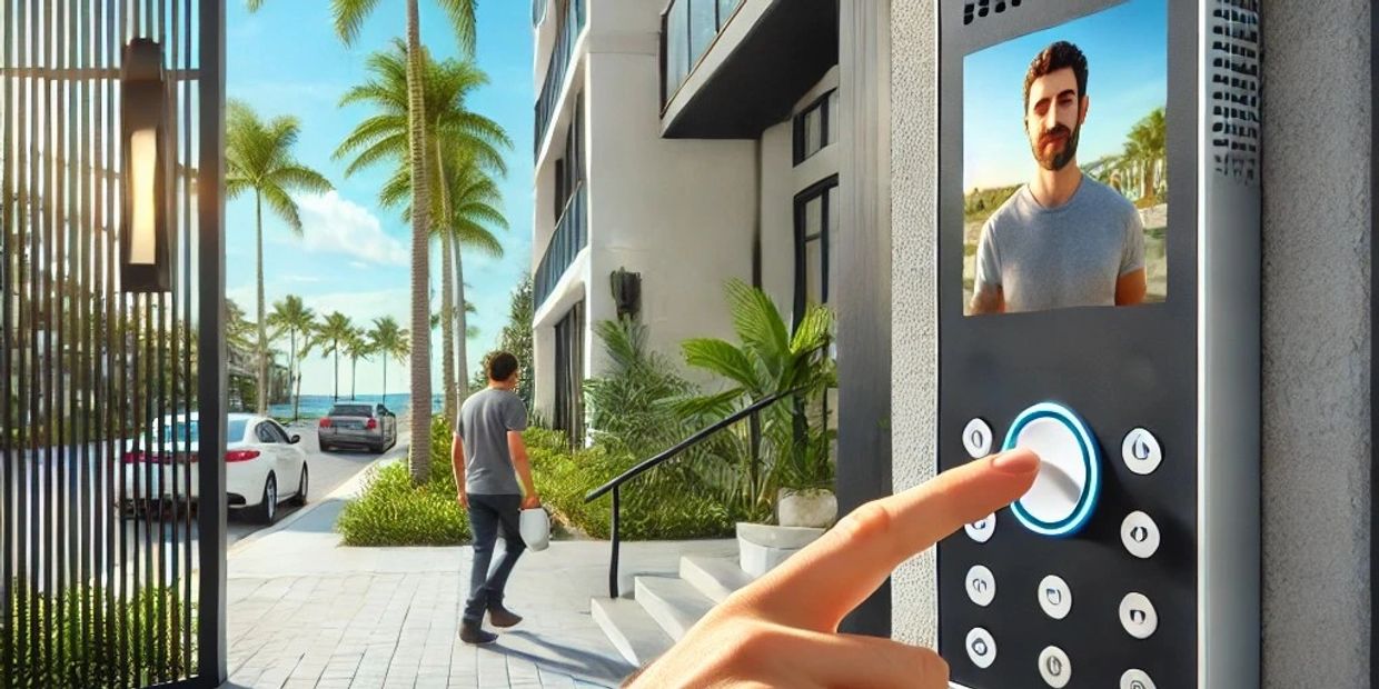 Video Call Box - Security South Florida Boca Raton Fort Lauderdale.
