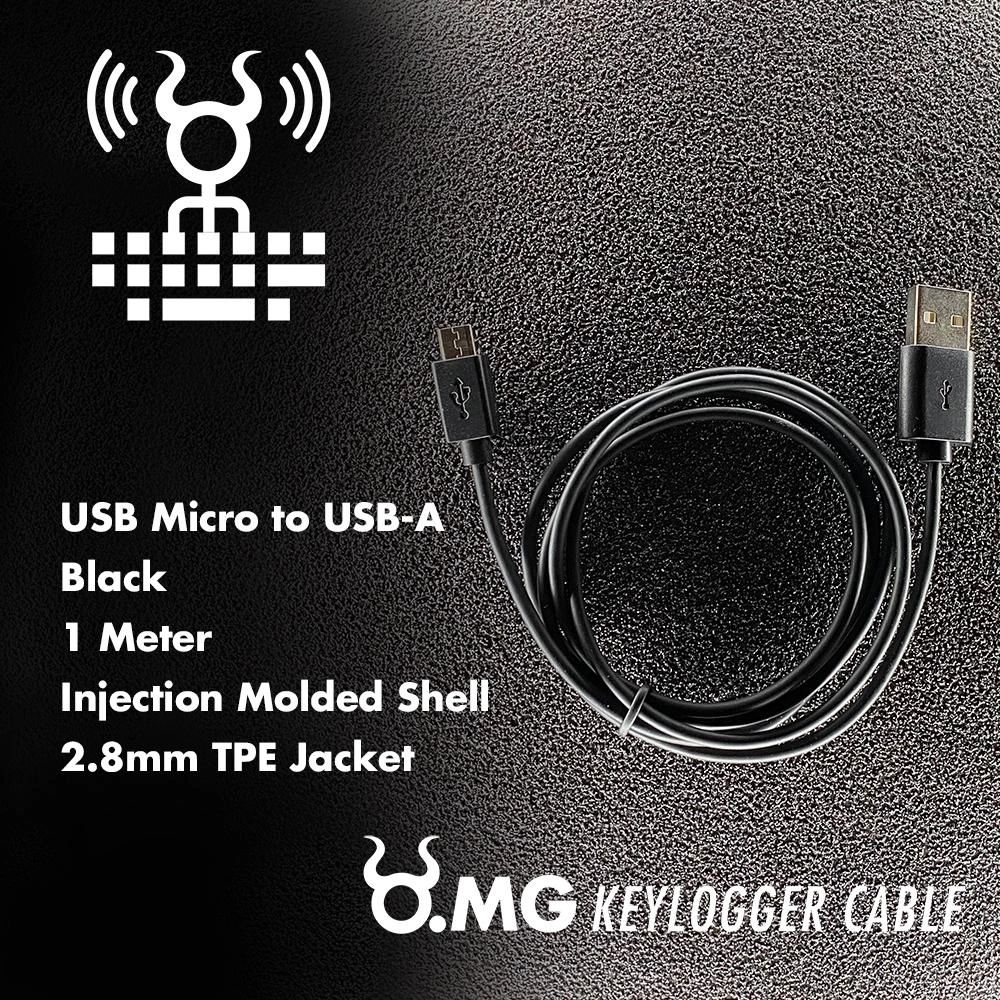 OMG Cable (USB A USB micro A) (Keylogger)