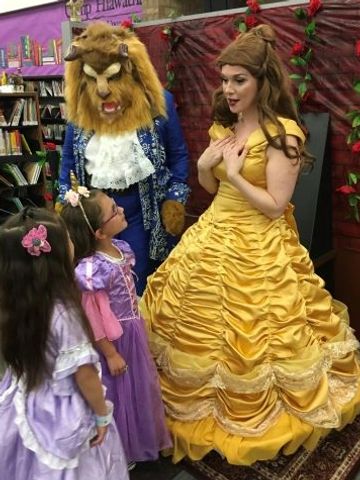 Order Beauty & The Beast Birthday Party Character & Princess Party. Hire Elsa, Anna & Olaf