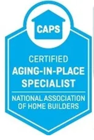 Certified Aging-in-place Specialist
National Association of Home Builders