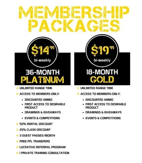 Become a DEZ Range Member and receive special perks.