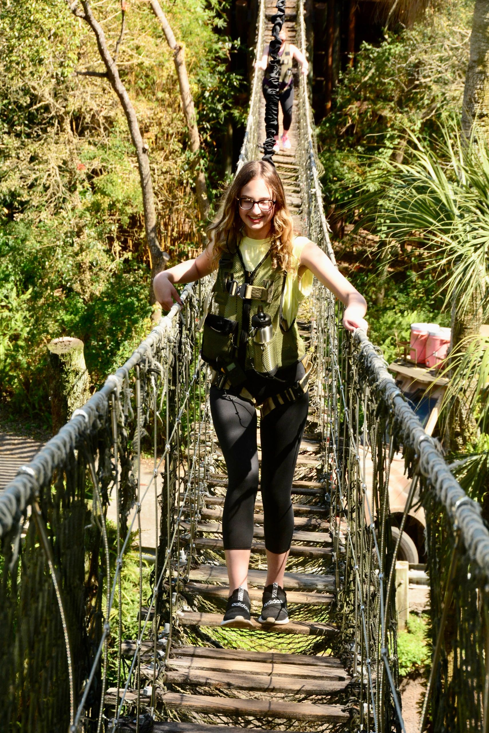 The rope bridges are great fun! - Picture of Wild Africa Trek, Orlando -  Tripadvisor