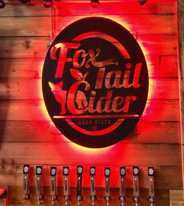 Fox-Tail Cider, bar, taproom, hood river, oregon