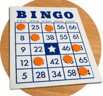 Platation park bingo