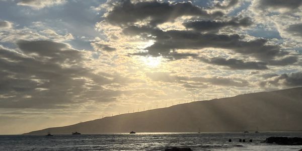 Sun through the clouds