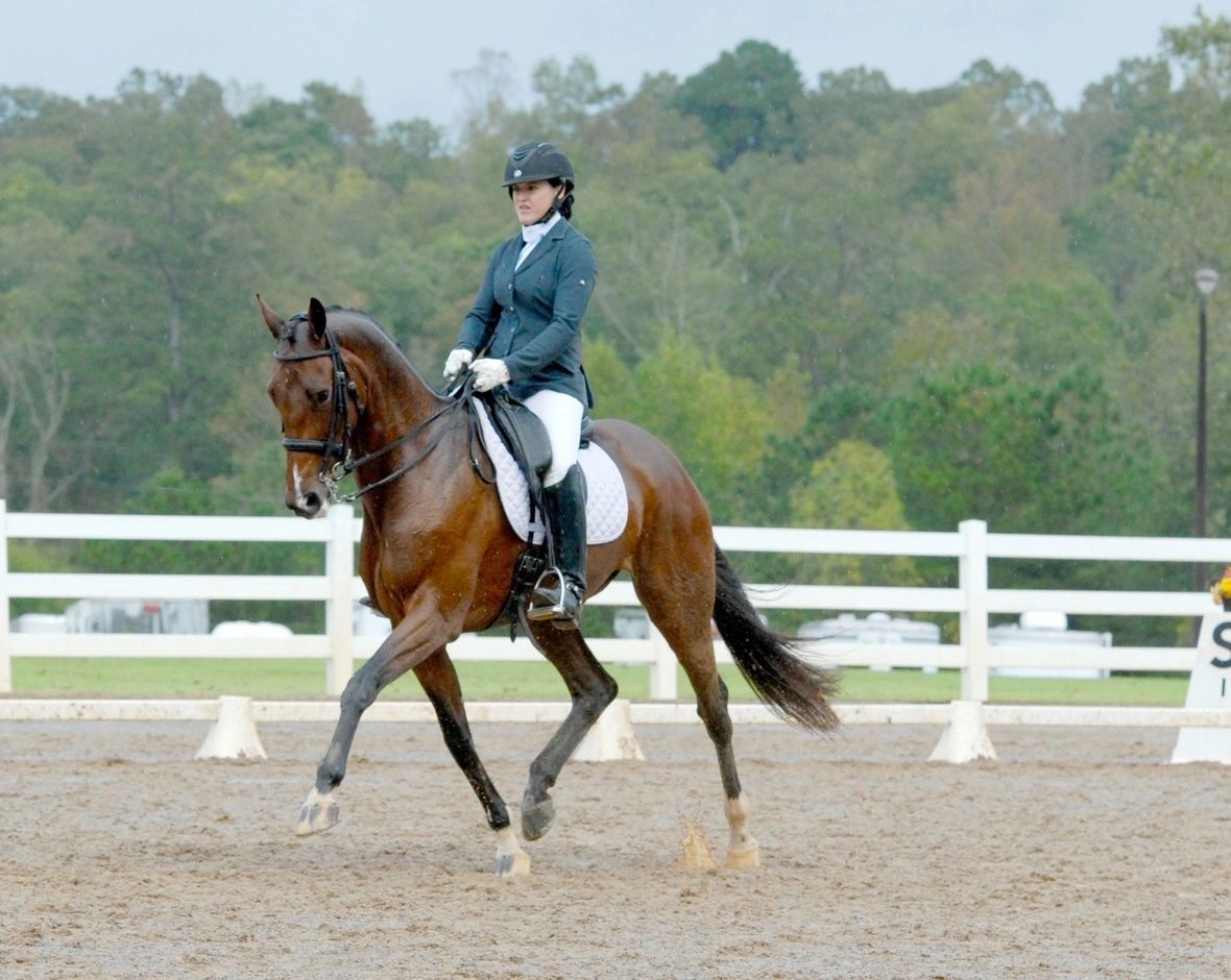 Top Finishes at Rainy Regionals for Excel Dressage