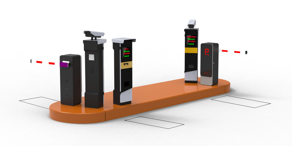 Parking System with barrier