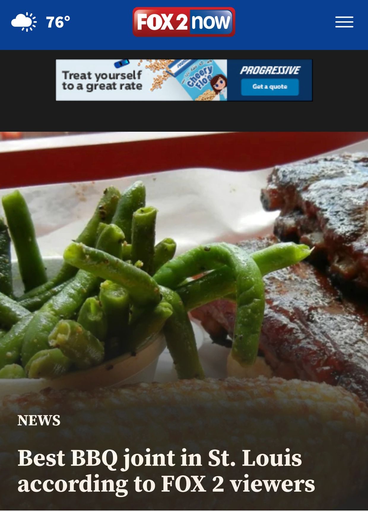 The best BBQ in St. Louis, MO 