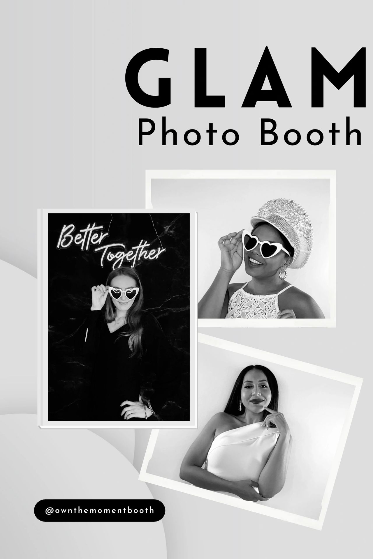 Premium Gold Photo Booth frame - Photo Booth Frames