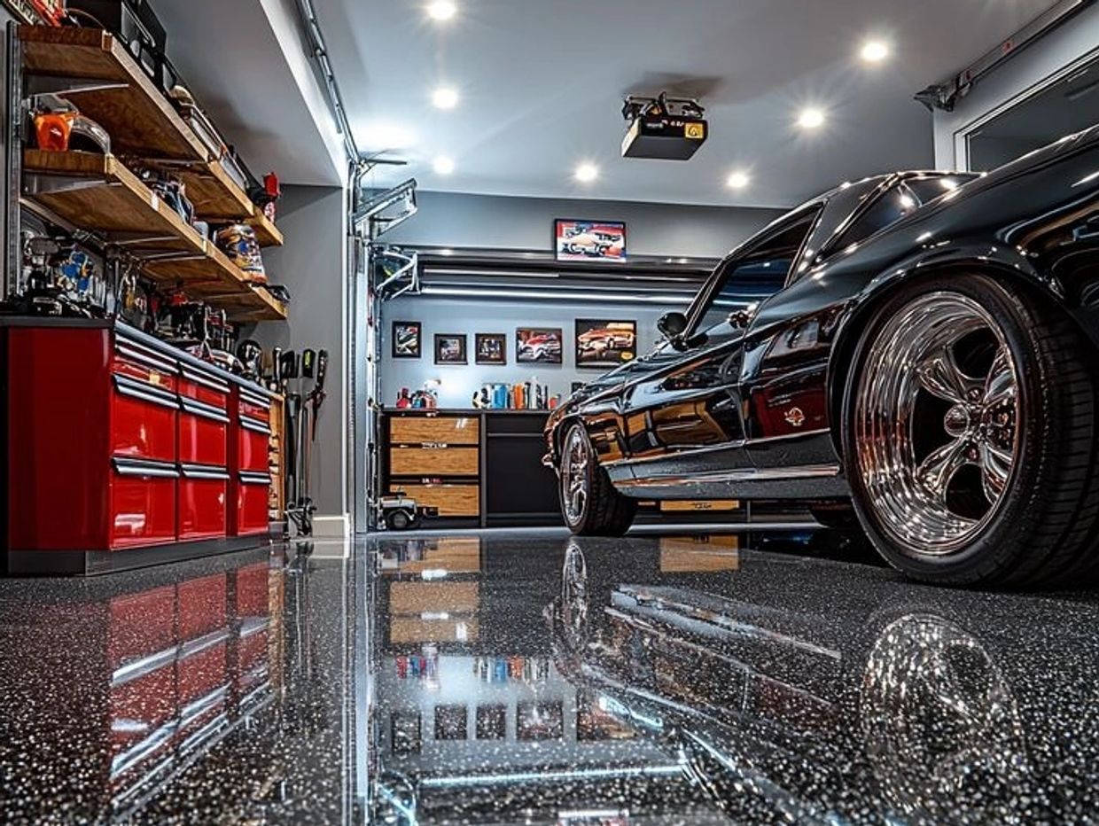 Upgrade your garage with high-performance epoxy floor coatings by MPS professional painting services