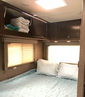 With ZiaWorks RV Rental linen for two is included