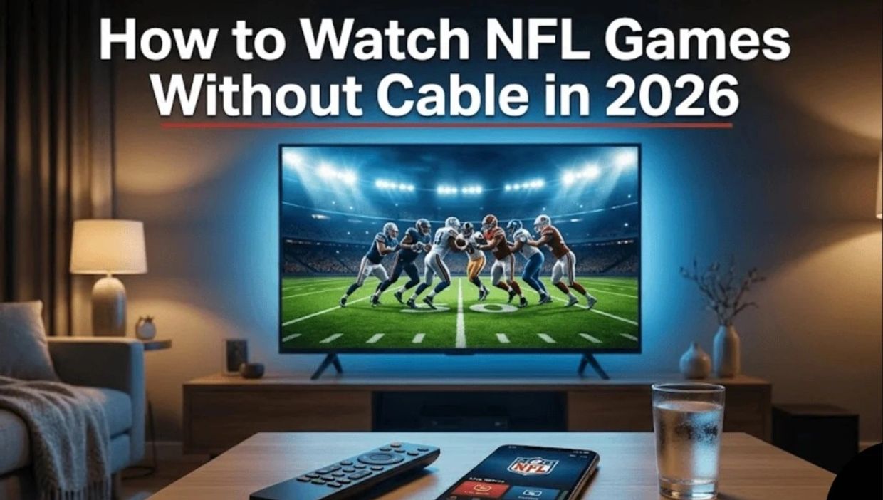 How to watch NFL games without cable in 2026.