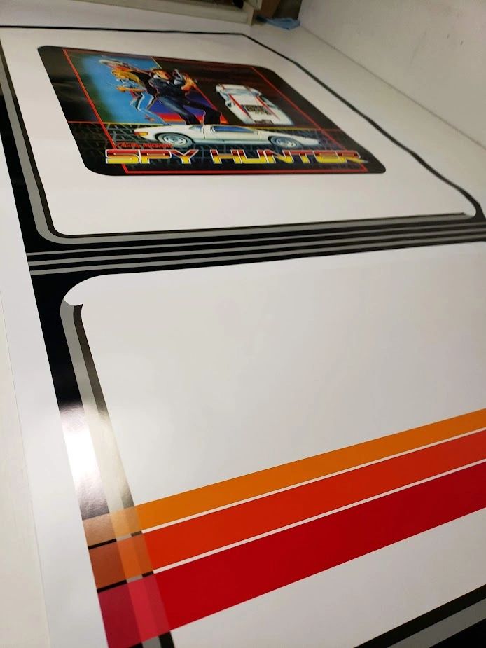 Set De Side Art XYBOTS Pour Borne D'arcade - Vinyle Premium 3M Avec Stratifié, Reproduction USA