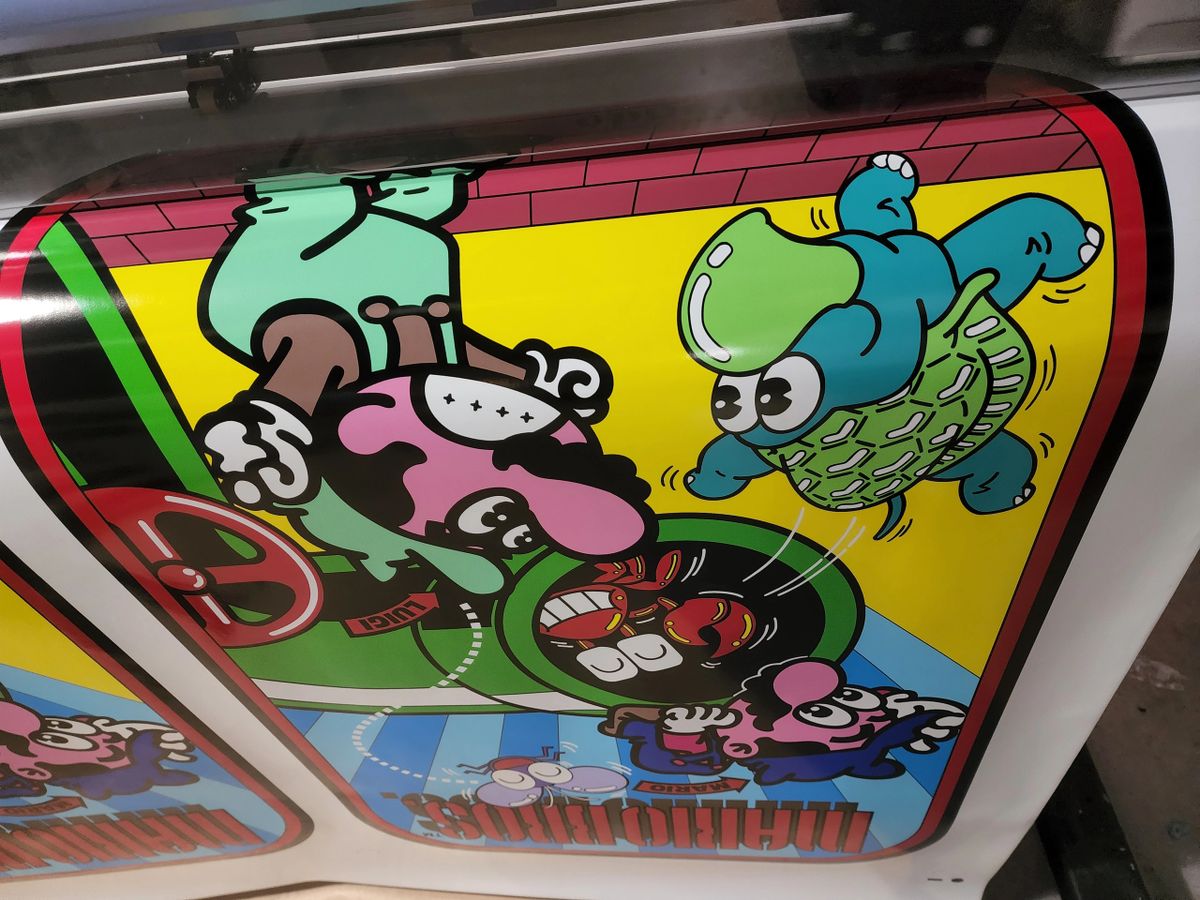 Mario Bros Side Art Set