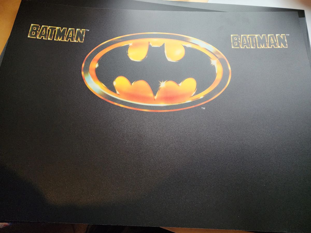 Atari Batman CPO-Control Panel Overlay