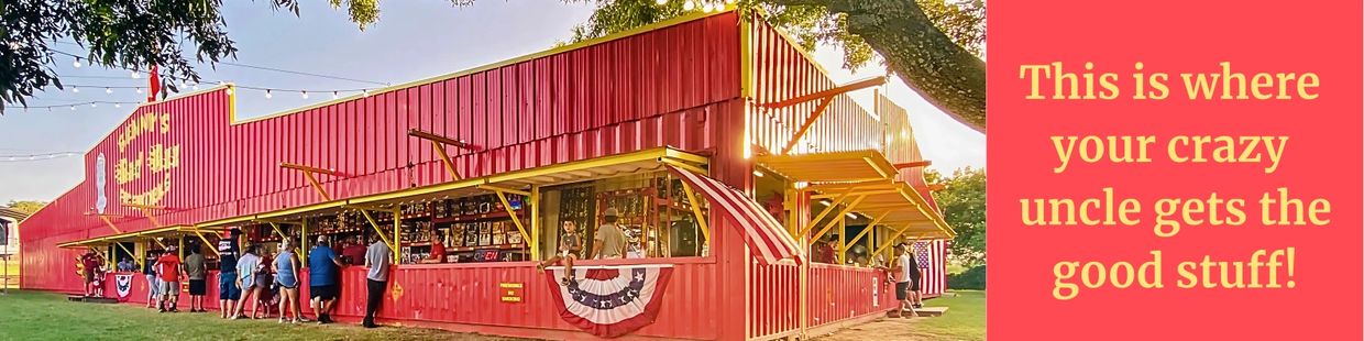 Bad Azz fireworks stand in Azle Tx, packed with happy customers getting great deals on fireworks.
