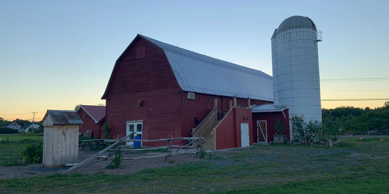 Photo of Barn Event Space facing North