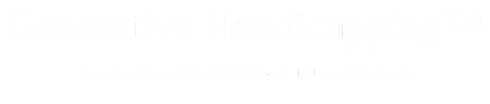 Generative Handicapping