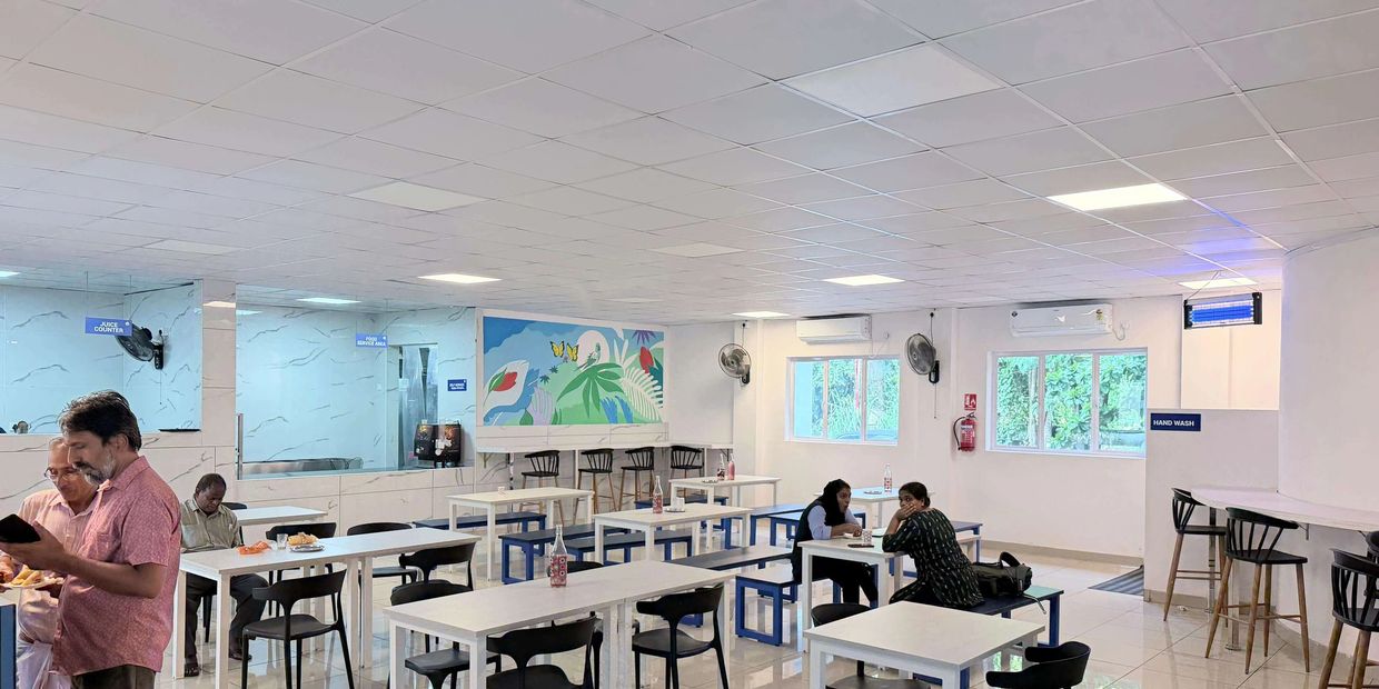 Cibus Soul managed campus dining hall. Institutional food management services India.