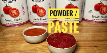 How to make tomato paste from tomato powder