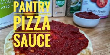 How to make pizza sauce from tomato powder