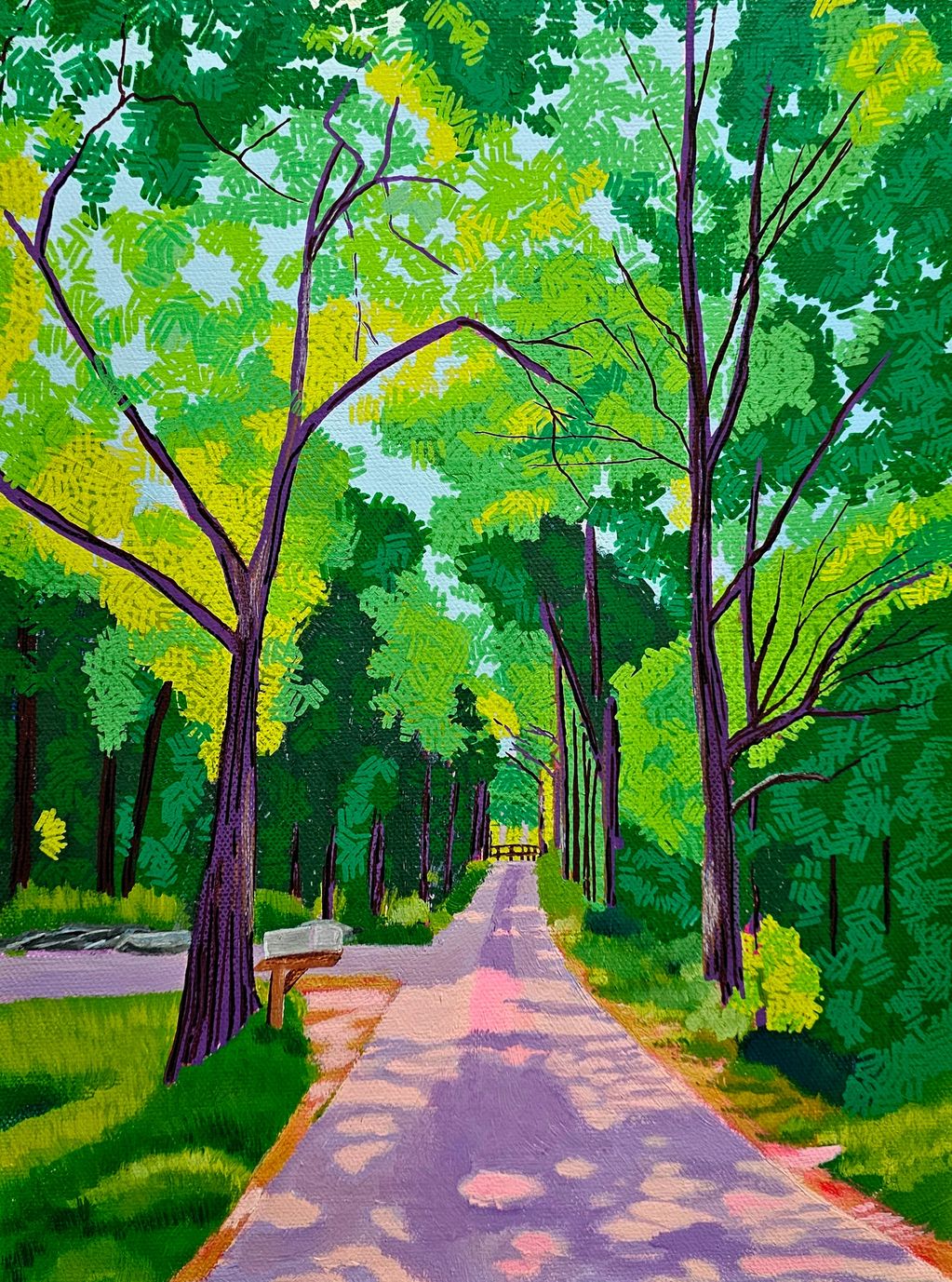 Leap Of Faith V
2026
9x12
Acrylic on canvas