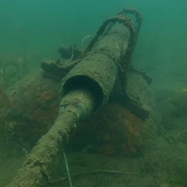 Water line underwater