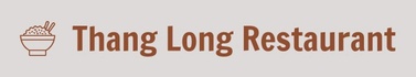 Thang Long Restaurant