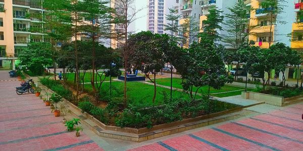 Park between A & B Block