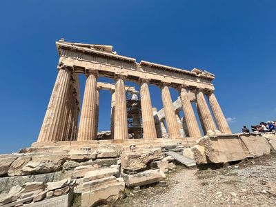 Review of the Acropolis in Athens, Greece
