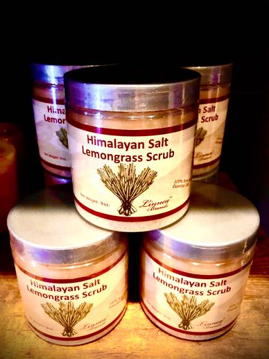 Himalayan salt scrub