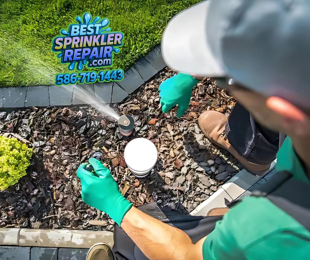 Best Sprinkler Repair Serving Algonac, Chesterfield, Grosse Pointe Shores, and Metro Detroit