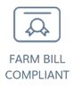 Farm Bill regulations logo and illustration