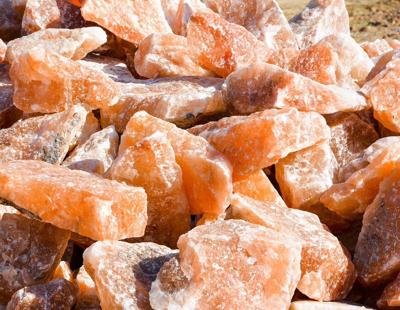 Himalayan Salt rocks