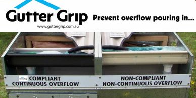 gutter problems use gutter grip, gutter overflow, gutter leaking