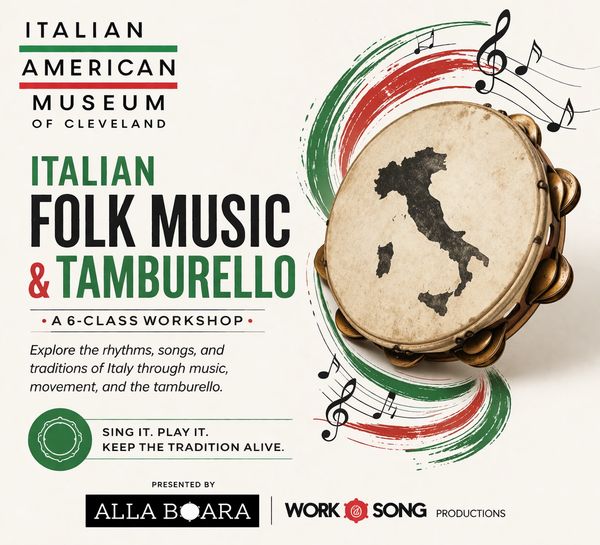 Italian Folk Music & Tamburello Workshop