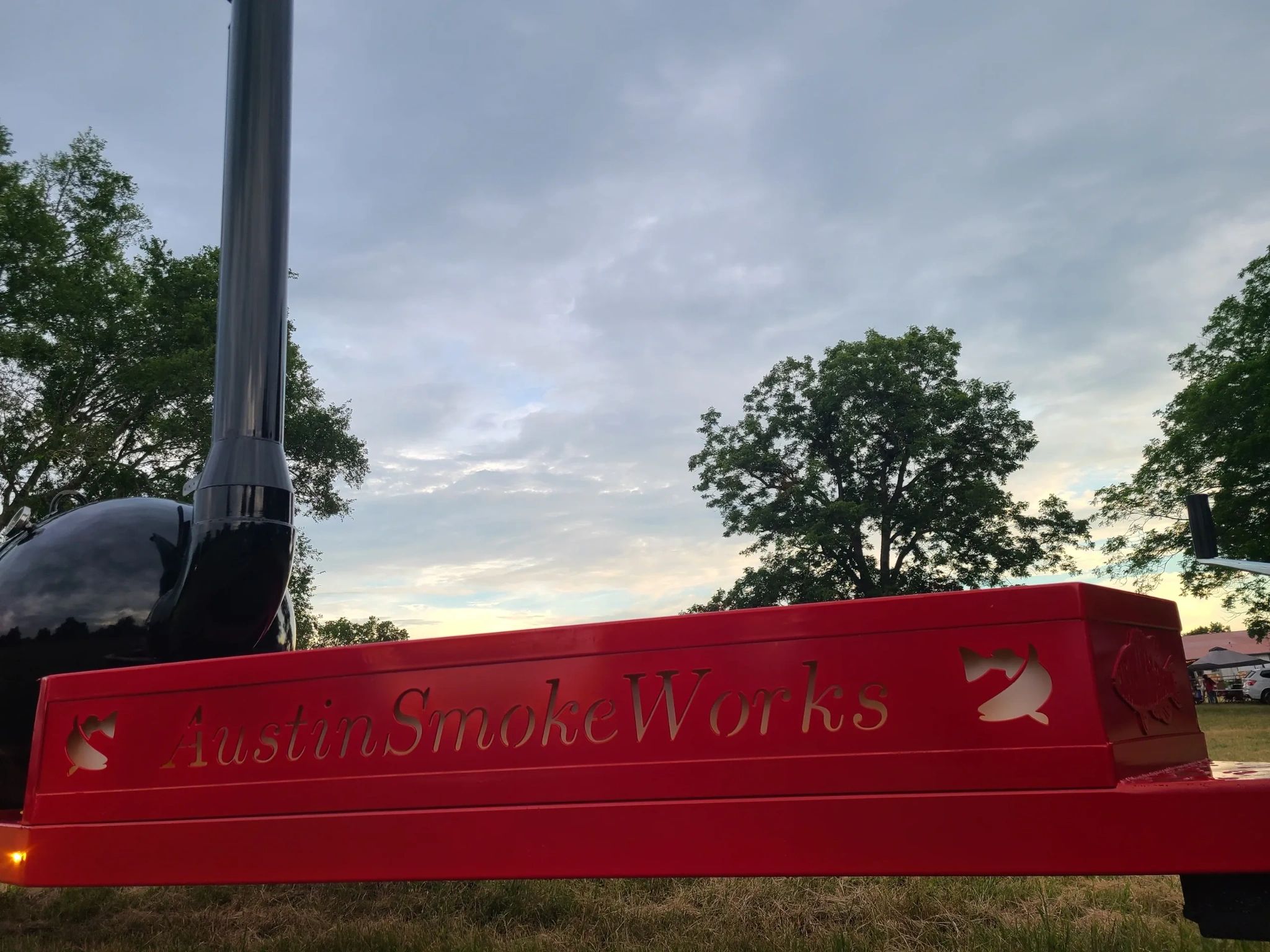 Austin Smoke Works Best Offset Smoker Bartlett, Texas