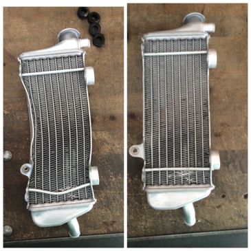 Motorbike Radiator Cleaner