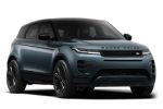 A sleek, modern dark blue SUV with black wheels and tinted windows.